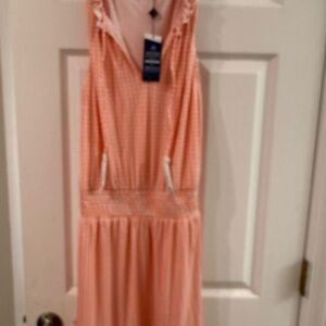 Cabana Life Peach Sleeveless Dress